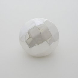 Modern Taxco Sterling Silver Faceted Ring
