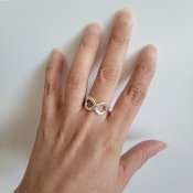 Taxco Silver Infinity Symbol Ring