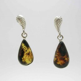 Silver and Amber Jewelry