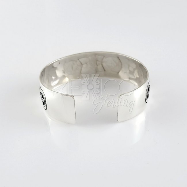 Taxco Silver Mystic Monkeys Cuff