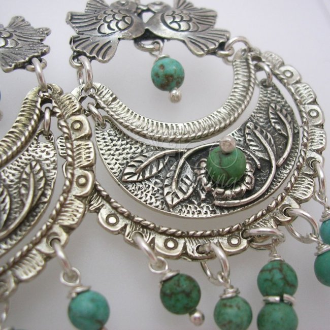 Classic Mexican Sterling Silver Earrings