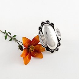 Paradise Flower Adjustable Ring