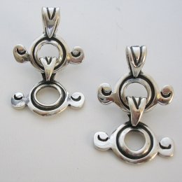 Silver Earrings William Spratling Reproduction