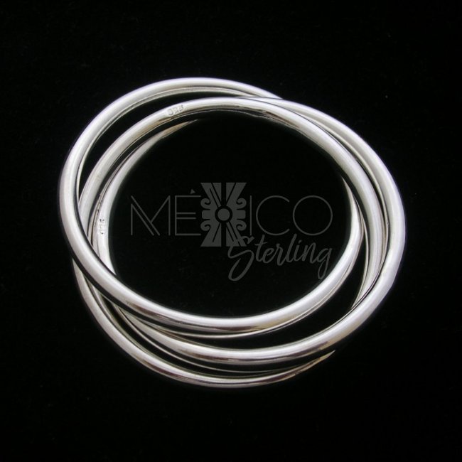 Taxco 925 Sterling Silver Bangle