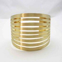Modern Handmade Taxco Tumbaga Cuff