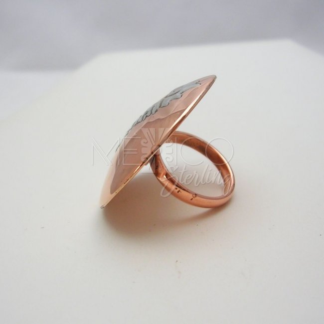 Silver copper ring for men – Gilleri Jewel