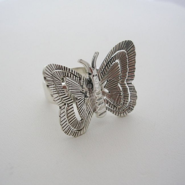 Butterfly Mexican Silver Sterling Ring