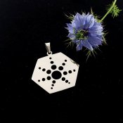 Sterling Silver Alien World Pendant