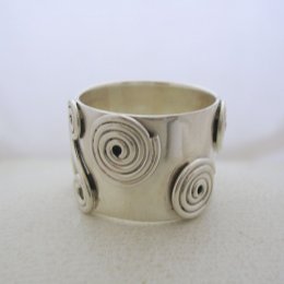 Beautiful Ethnic Sterling Silver Ring