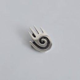 Sterling Silver Tribal Hand Pin-Pendant