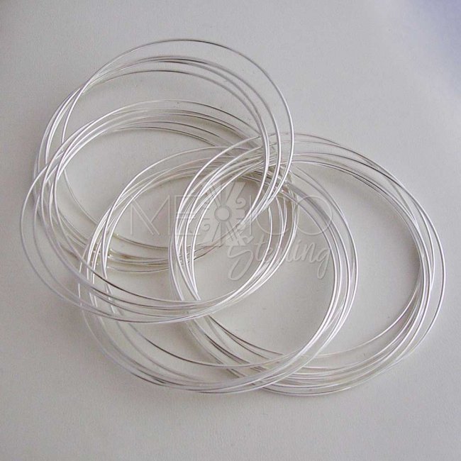 Dancing Taxco Hoops Silver Bangles