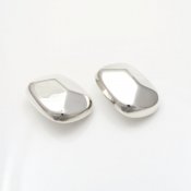 Silver Turtle Shape Clip on Earrings