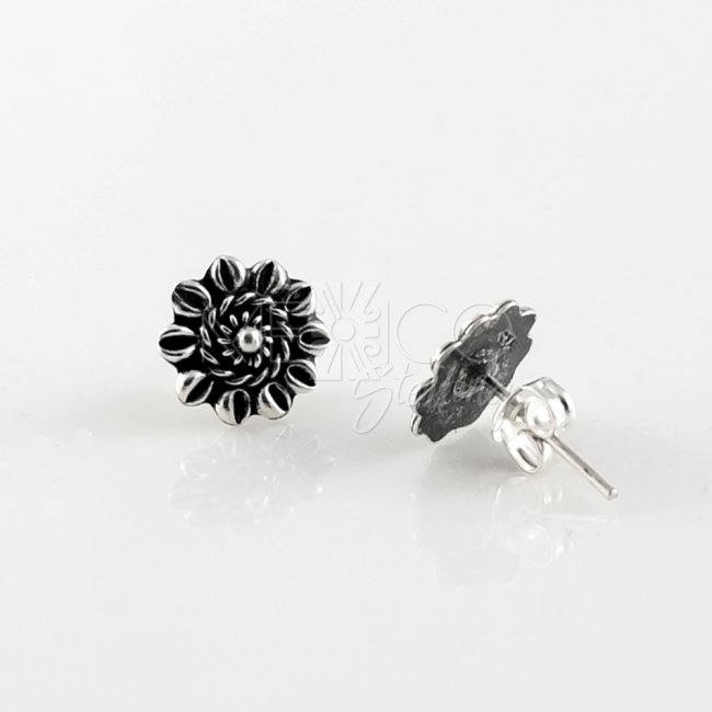 Taxco Silver Sunny Beauties Studs
