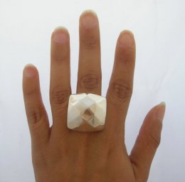Geometric Taxco Sterling Silver Ring