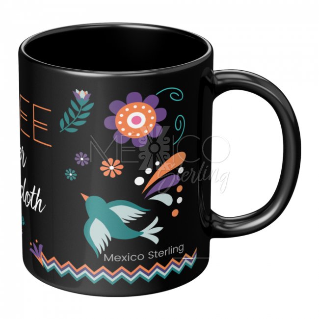 Mexico Sterling Decorated Mug