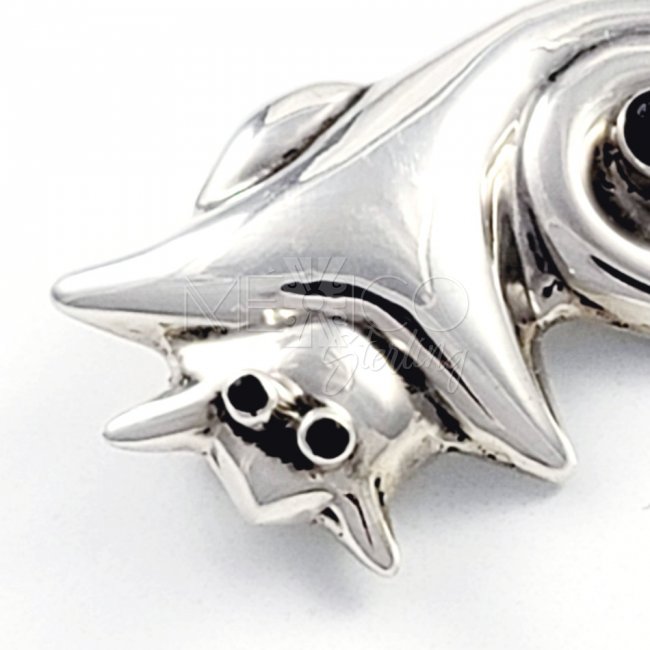 Lazy Snail Sterling Silver Brooch-Pin