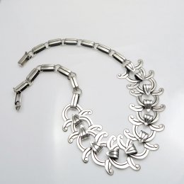 William Spratling Reproduction Silver Necklace