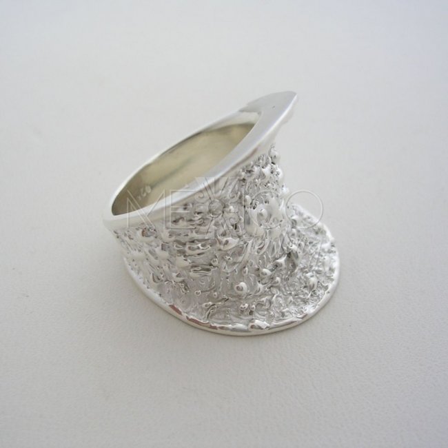 Handmade Taxco Silver Thimble Ring