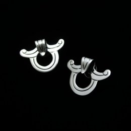 William Spratling Reproduction Silver Earrings