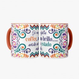 Mexico Sterling Decorated Mug