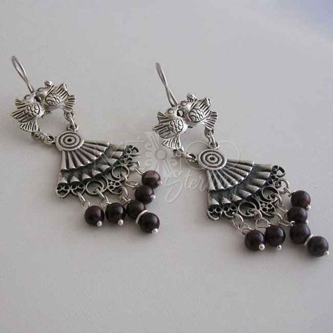 Flying Bliss Taxco Silver Earrings