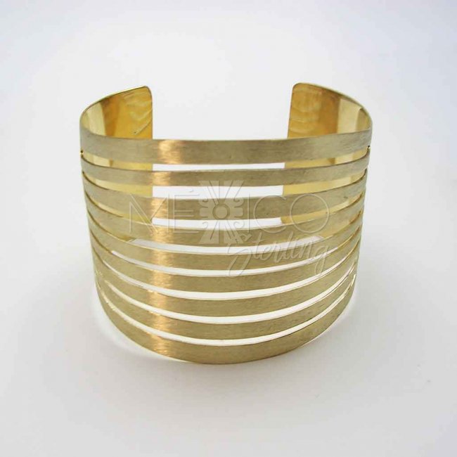 Modern Handmade Taxco Tumbaga Cuff