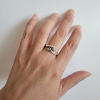 Sterling Silver Tight Embrace Ring Sterling Silver Tight Embrace Ring
