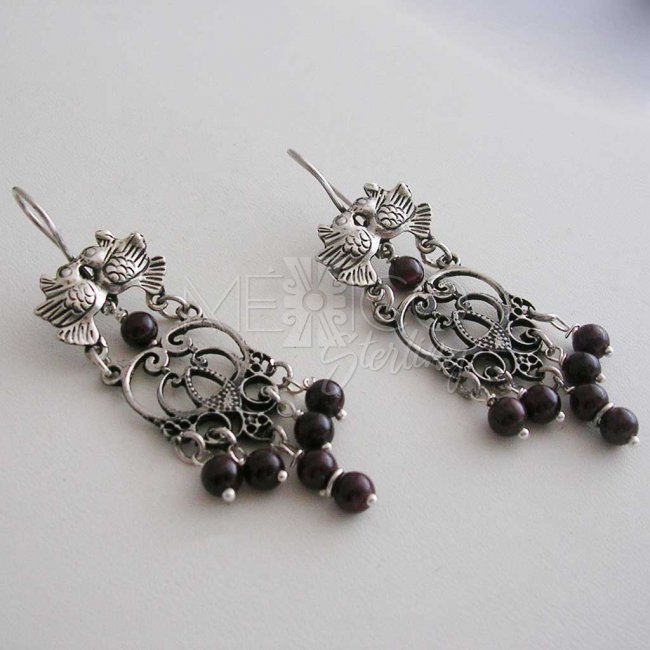 Harmonious Song Taxco Silver Earrings