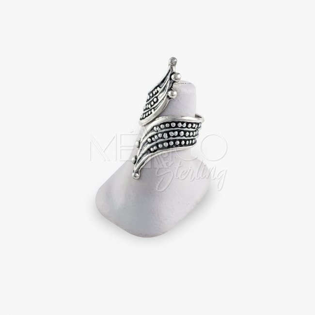 Taxco Sterling Silver High Rise Ring