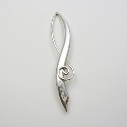 Gorgeous Taxco Sterling Silver Brooch
