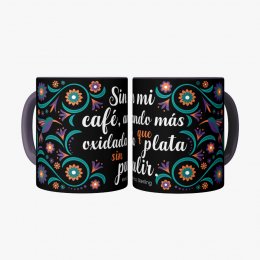 Mexico Sterling Decorated Mug