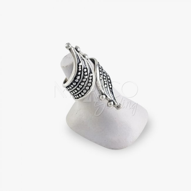 Taxco Sterling Silver High Rise Ring