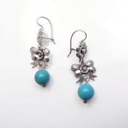 Mexican Silver Gift Dangle Earrings