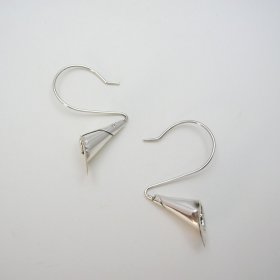 Contemporary Taxco Silver Earrings