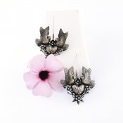 Silver Summer Peace Doves Earrings