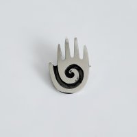 Sterling Silver Tribal Hand Pin-Pendant