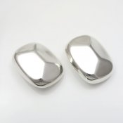 Silver Turtle Shape Clip on Earrings