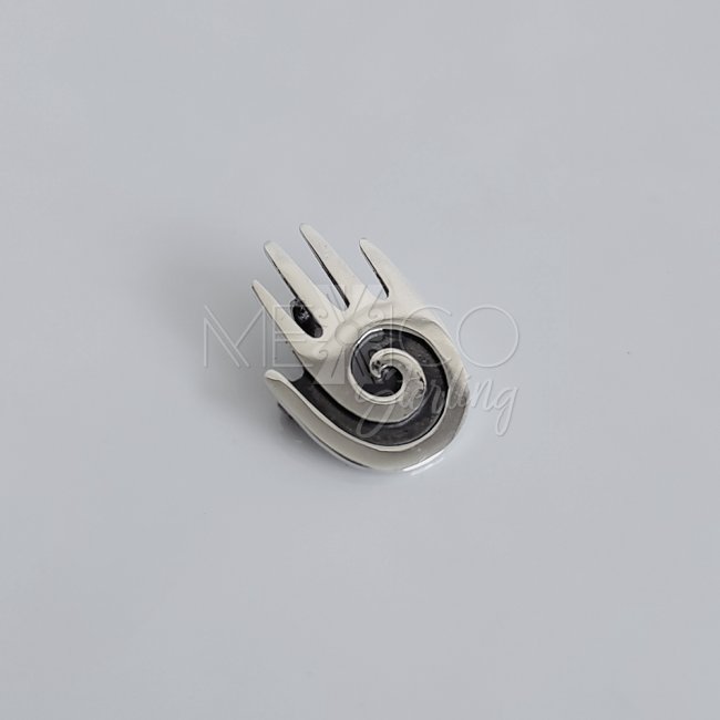 Sterling Silver Tribal Hand Pin-Pendant